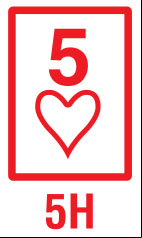 Five of Hearts